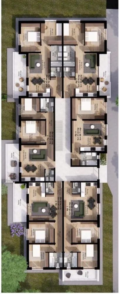 BRASADAS vinde ap 2 cam NOI 3 cam zona Semicentrala. - Agentia Imobiliara BRASADAS vinde apartament Nou in zona Semi-Centrala, la 5 minute de Centru cu masina. Suprafeta utila de 52 mp. Incalzire in pardosea, semifinisat (tencuiala +2maini glet) geamuri termopan de generatie noua, usa metalica la intrare + o parcare inclusa in pret, se pot achizitiona parcari separat la pretul de 3500 euro parcarea. Www.brasadas.com. }}