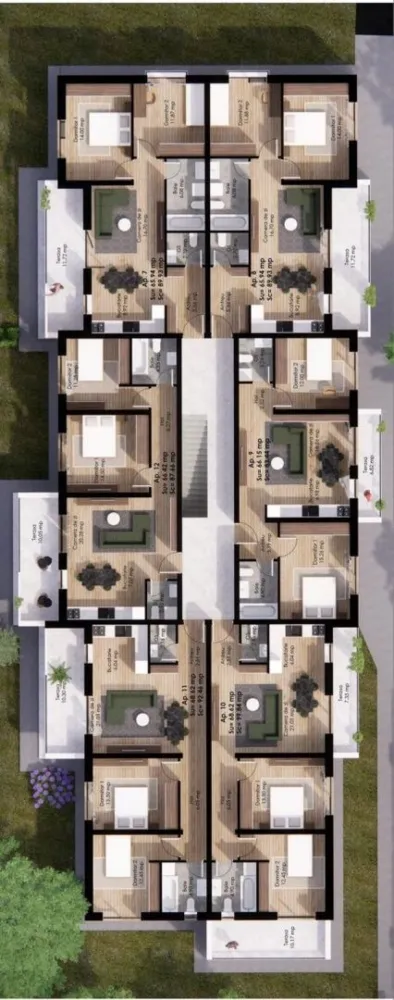 BRASADAS vinde ap 2 cam NOI 3 cam zona Semicentrala.