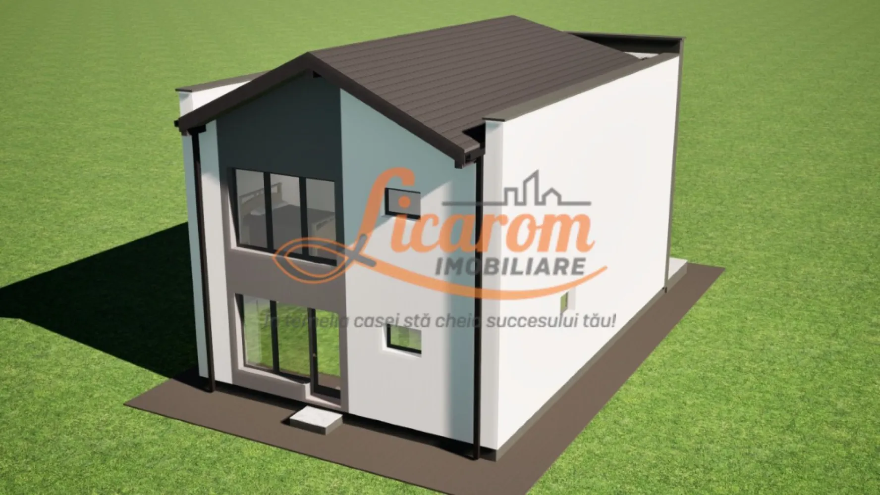 Vila LUX Parter+Etaj(stil mediteranean) in Sanpetru Calea Harmanului