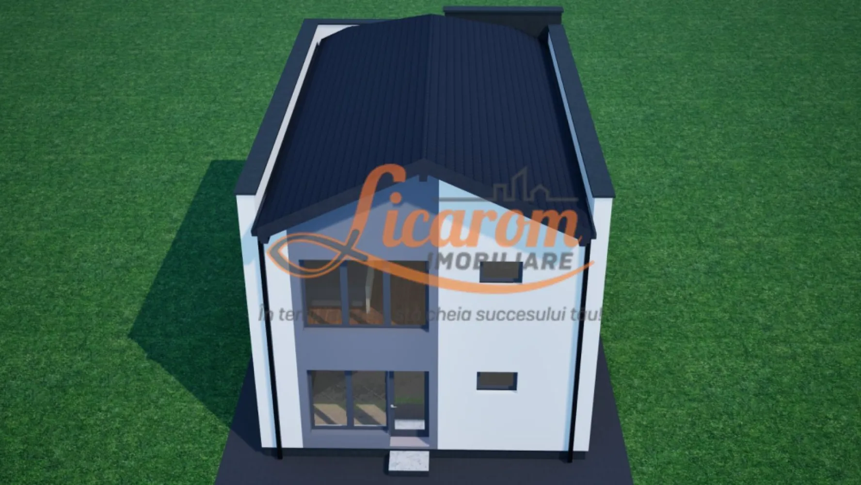 Vila LUX Parter+Etaj(stil mediteranean) in Sanpetru Calea Harmanului