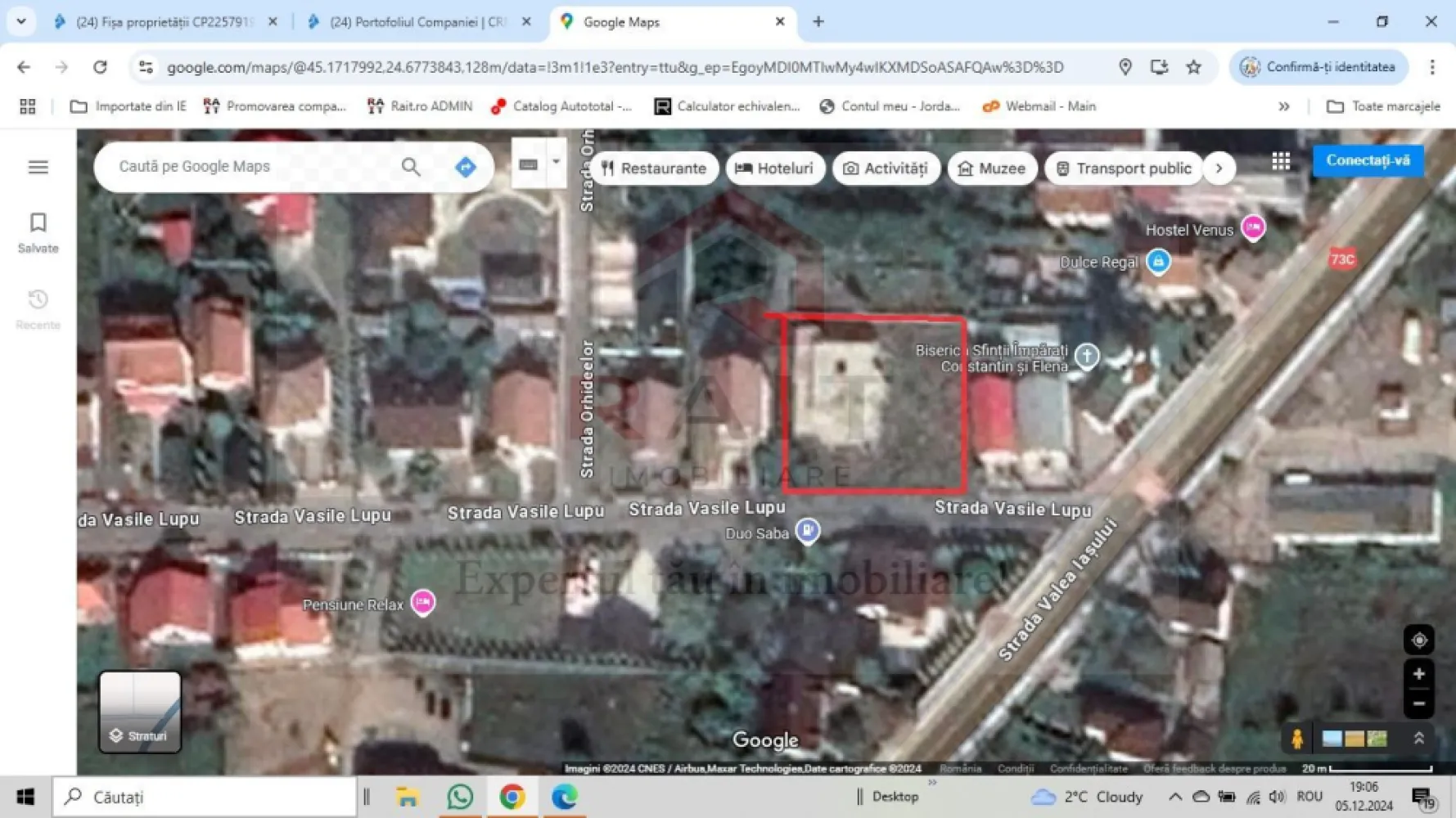 Constructie structura beton armat 810 MPC Curtea de Arges