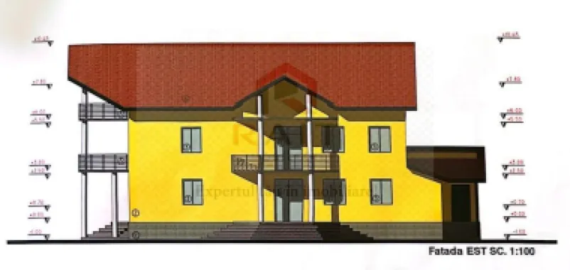 Constructie structura beton armat 810 MPC Curtea de Arges