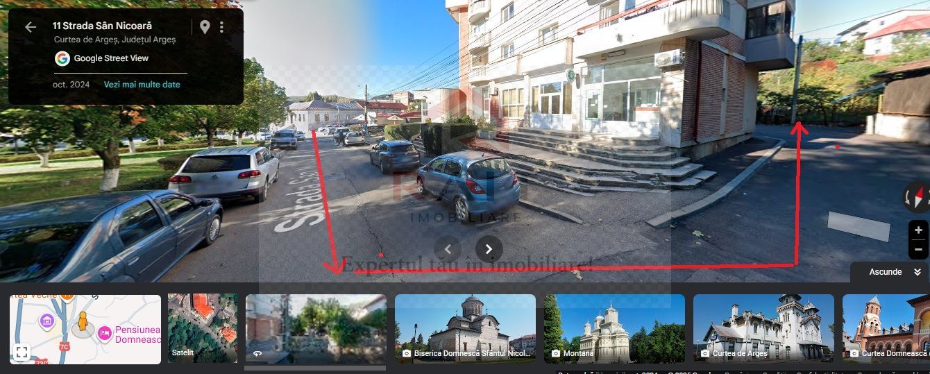 Teren intravilan Curtea de Arges Centru- San Nicoara