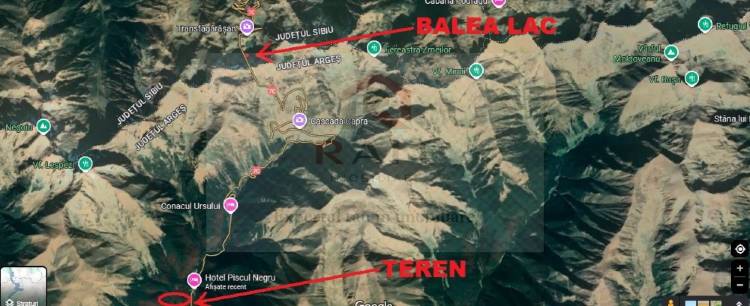 TEREN EXTRAVILAN PADURE PISCUL NEGRU ARGES