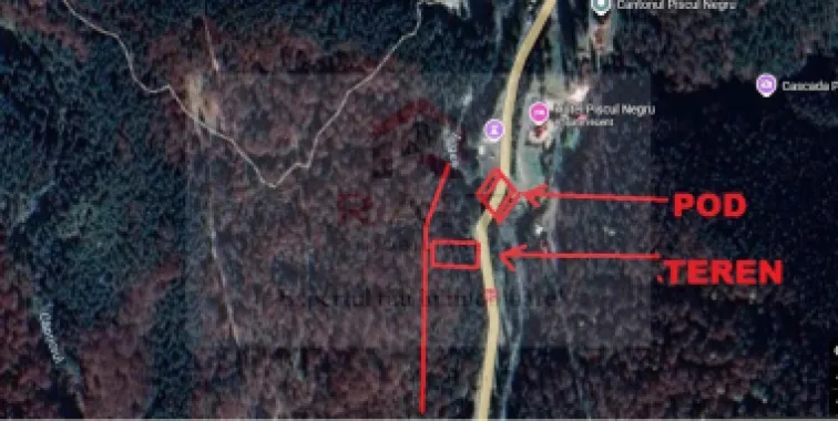 TEREN EXTRAVILAN PADURE PISCUL NEGRU ARGES