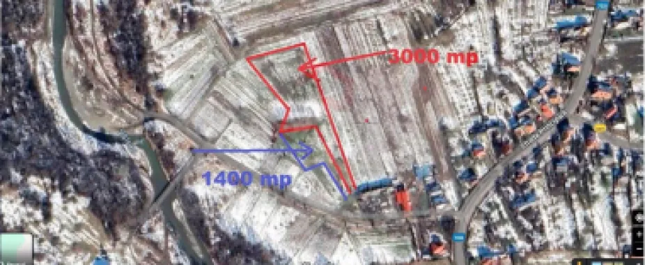 Teren intravilan-extravilan Valsanesti Arges