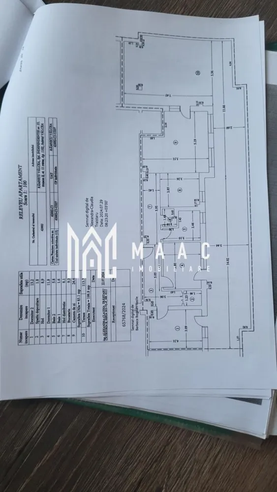 Apartament | Penthouse | 3 camere | Central