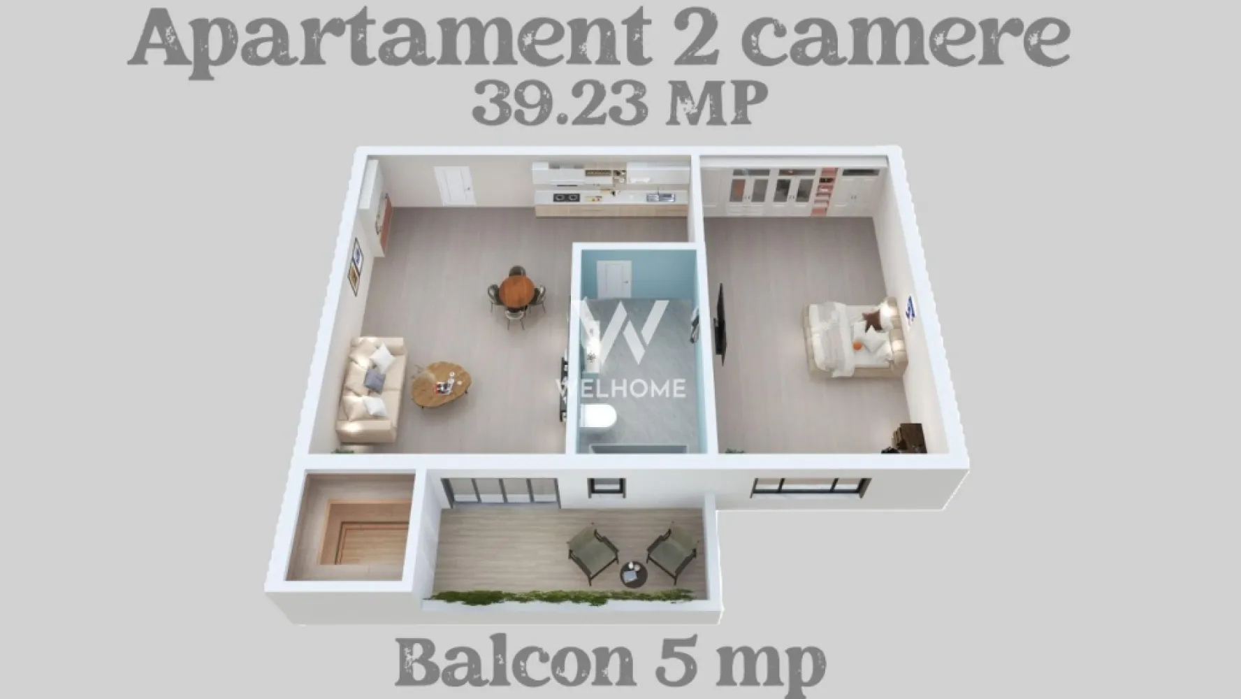 Apartament 2 camere + grădină | Lacul Binder, Sibiu | Parcare inclusă