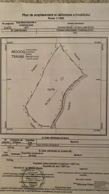 Teren intravilan 1.28ha Remeti–perfect pensiune/cabane, zonă turistica