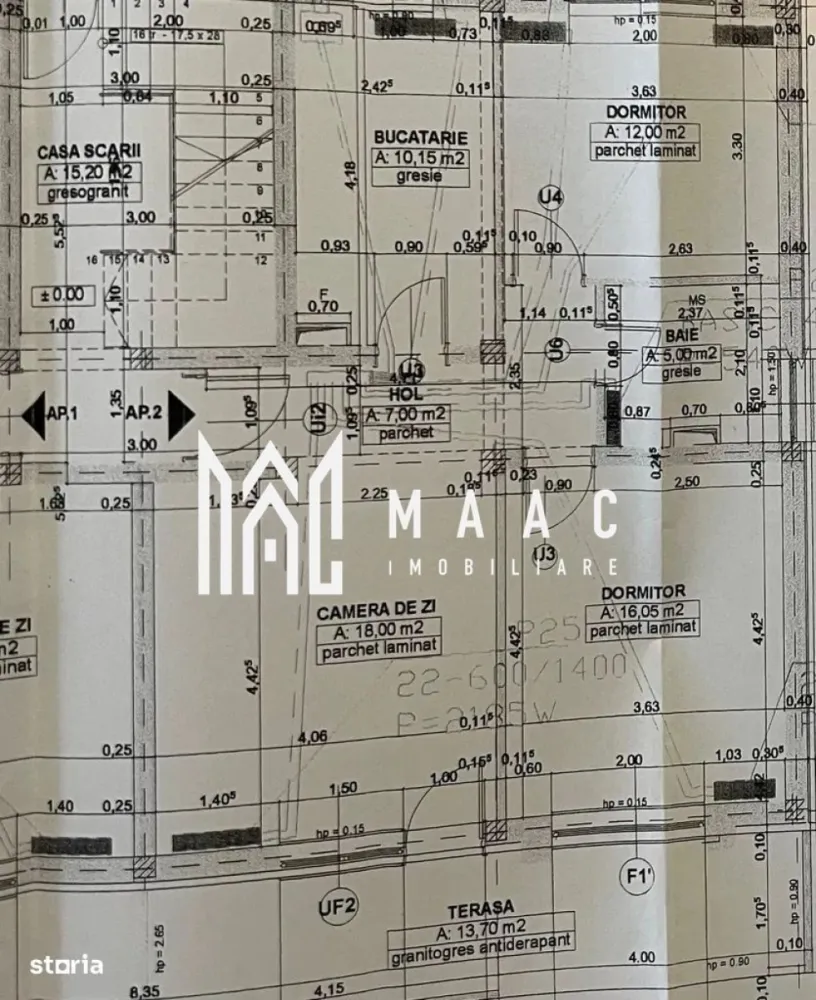 Apartament 3 camere | Terasa | 67 MPU | Parcare | Selimbar