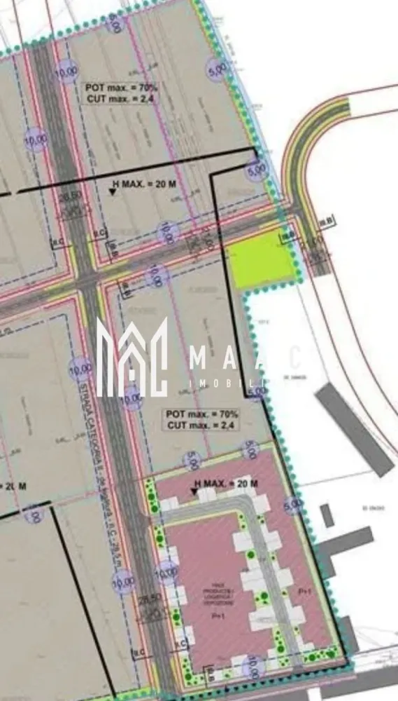 Teren de vanzare I 3750 mp I Zona Ambient - MAAC Imobiliare ofera sprevanzare tere in zona Ambient Regimul economic: Teren intravilan-arabil Se admite POT 80% Se admite cut 2% Zona de activitati economice mici si mijloci ( S+P+3+M) etc. Pentru mai multe detalii, vă rugăm sa ne contactați, specificand ID:CP2797445 }}