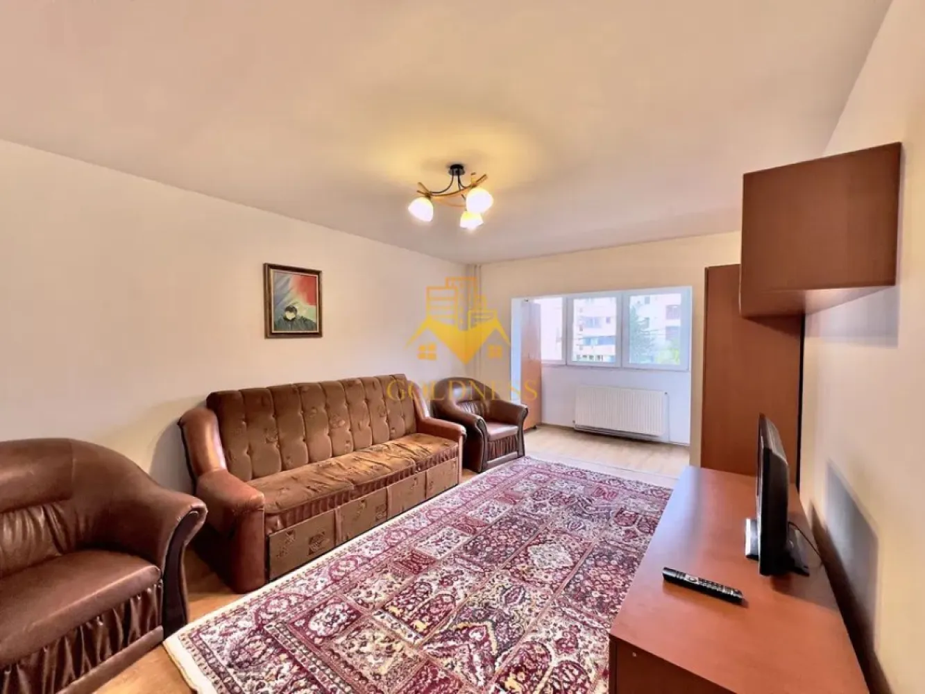 2 camere, balcon, Observatorului, Sigma Lidl, UTCN - GOLDNESS Imobiliare vă propune spre închiriere un apartament cu 2 camere complet mobilat și utilat, la etajul 2 într-un imobil de 4 etaje, în Cartierul Zorilor . Se poate parca prin Zona. Se află în apropierea stațiilor de transport în comun, magazine, restaurante, spații verzi, farmacii, etc. Apartamentul este compartimentat astfel: - dormitor cu pat matrimonial, dressing, noptiere - living cu canapea extensibila, dulap, TV - bucatarie complet utilată și mobilată, loc de servit masa - baie cu cada, calorifer port prosop și dulap pentru depozitare. - 2 balcoane de 12 mp. Imobilul este dotat cu toate cele necesare- centrală proprie, frigider, aragaz, hotă, mașină de spălat haine, etc. Dacă sunteți interesați de acest apartament și doriți să îl vizionați, dar și pentru alte oferte nu ezitați să ne contactați telefonic sau prin e-mail. Vă stăm la dispoziție! Pentru intermediere se percepe un comision de 50% din prețul chiriei! }}