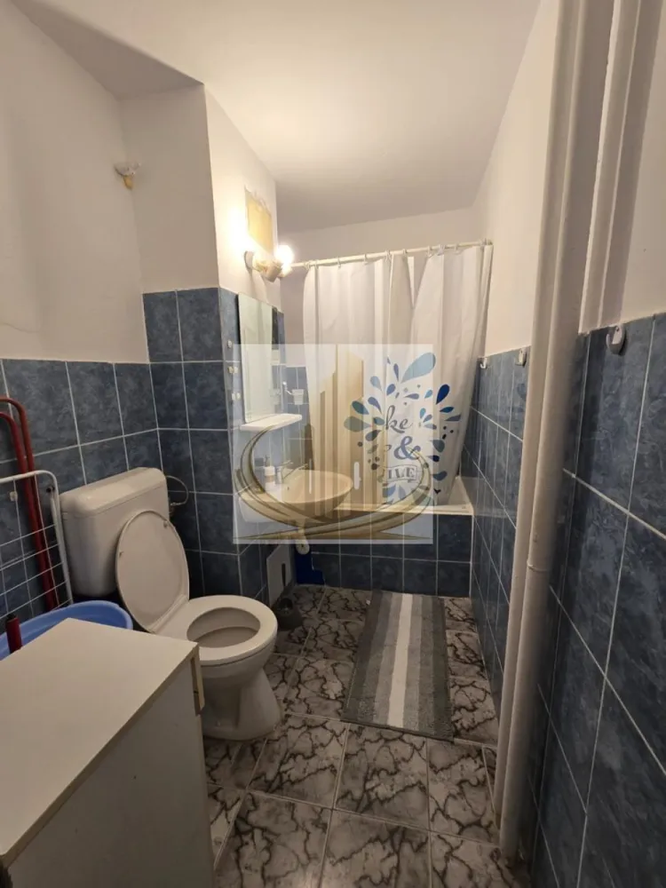 Apartament 1 cameră, 32 mp, balcon închis, complet mobilat