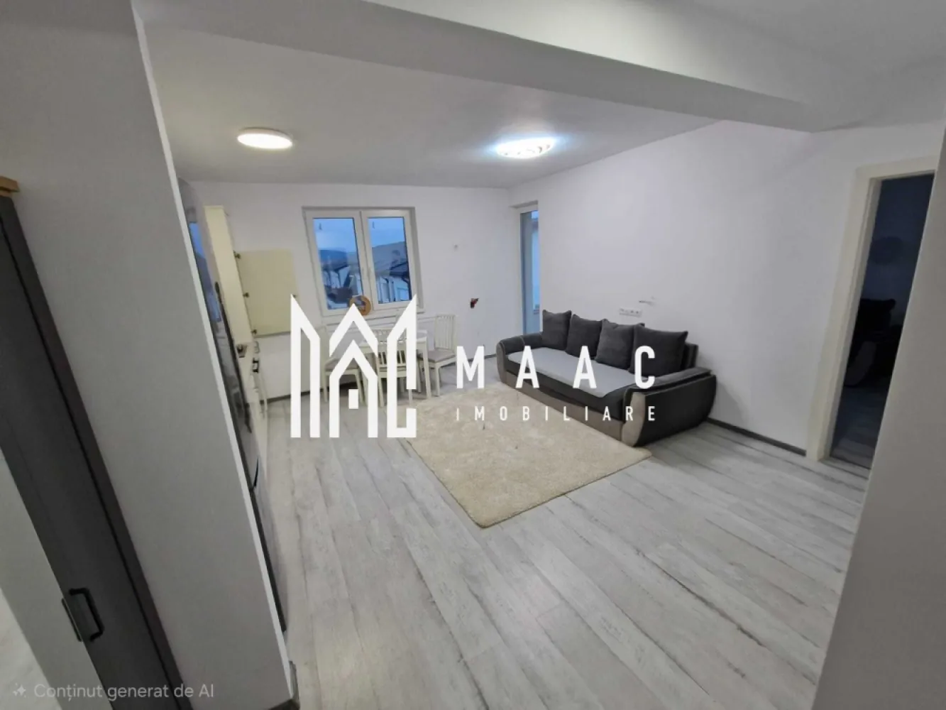 Apartament 2 camere | Balcon | Parcare | Mall Shopping City - MAAC Imobiliare ofera spre inchiriere apartament cu 2 camere, complet mobilat si utilat, in zona Selimbar (la 10 minute de mers pe jos de mall-ul Shopping City).

Locuinta este alcatuita din: living cu bucatarie open-space, dormitor, baie, balcon.

Aferent - loc de parcare.

Strada este asfaltată și iluminată.

Blocul se învecinează direct cu o stradă pietonală (promenadă), perfectă pentru plimbări relaxante, jogging sau ieșiri de seară.

Zonă foarte liniștită, ferită de zgomotul traficului intens. Vecinătate civilizată.

Se percepe o chirie in avans, garantie in cuantumul unei chirii lunare si se inchiriaza pe minim 12 luni,. Nu se accepta cu animale de companie.

Pentru mai multe detalii, va rugam specificati telefonic: CP3048635