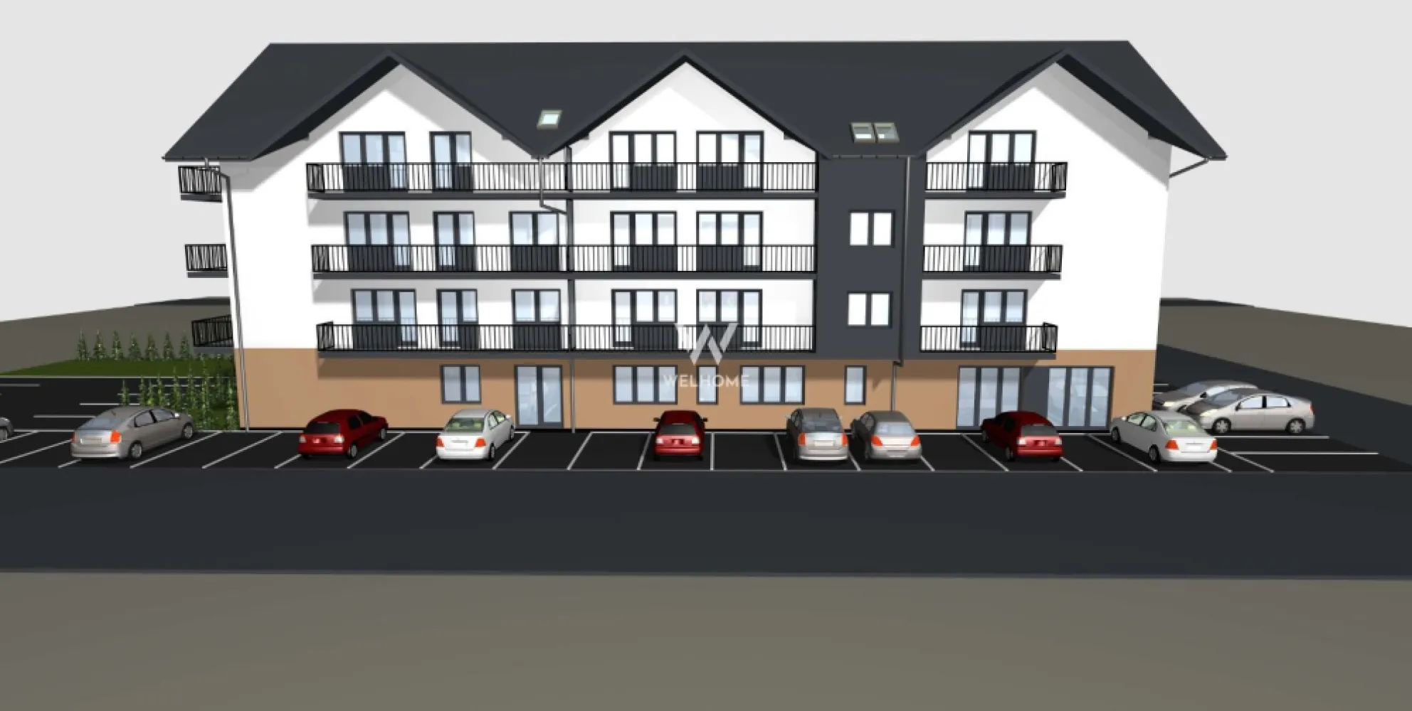 Apartament 3 camere, 77,9 mp, in Calea Cisnadiei, Sibiu