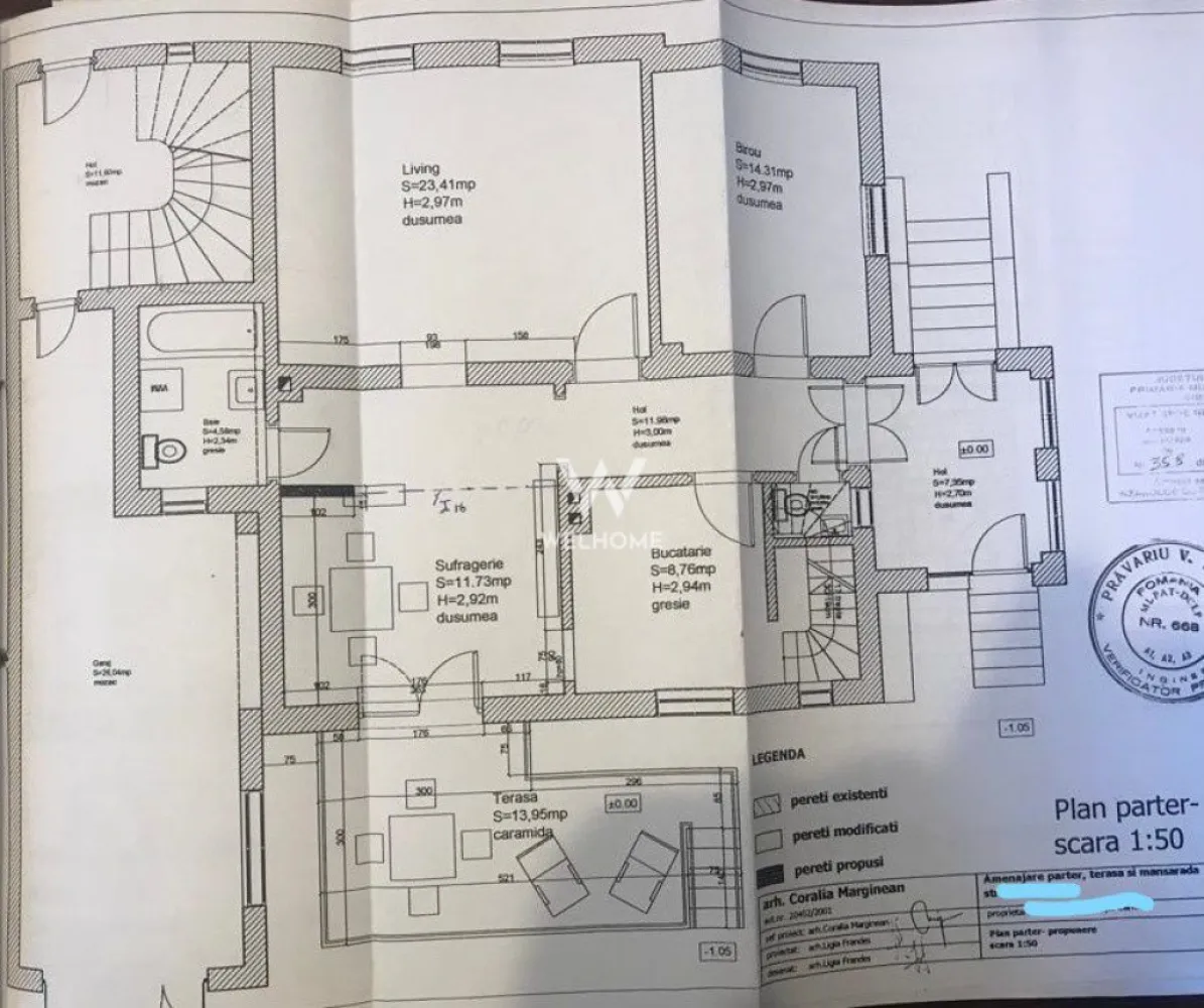 CASA LA CHEIE teren 1000 mp in Sibiu