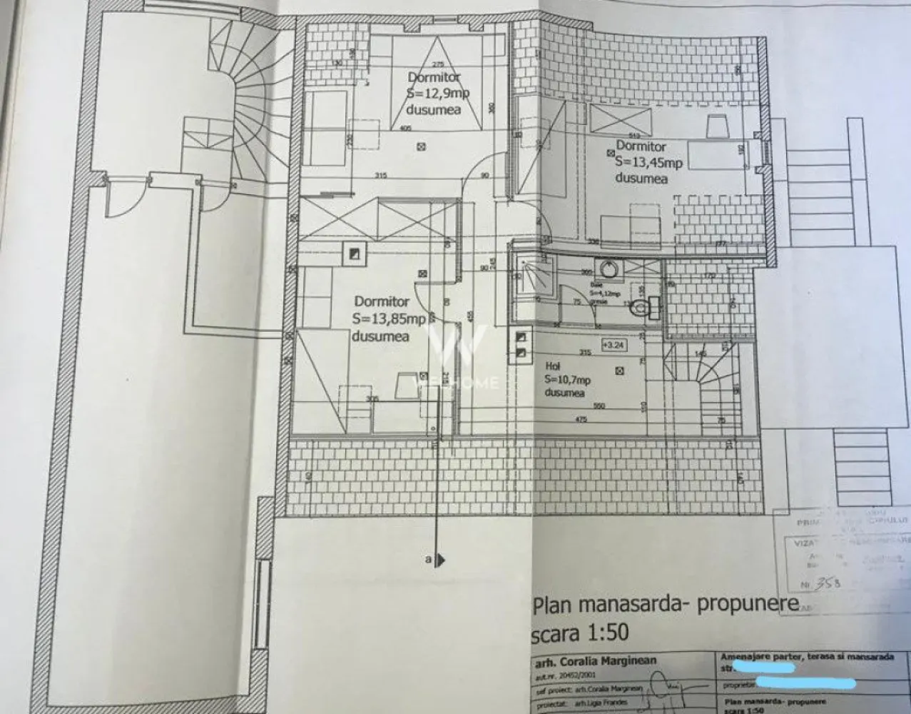 CASA LA CHEIE teren 1000 mp in Sibiu