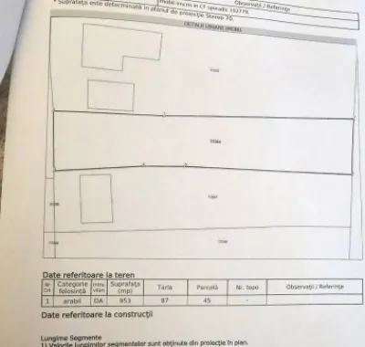 De vanzare 953 mp teren intravilan in Smardan, 28.000 euro