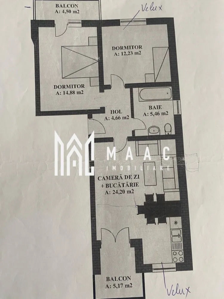 APARTAMENT 3 CAMERE i SELIMBAR I UNIRI I PARCARE