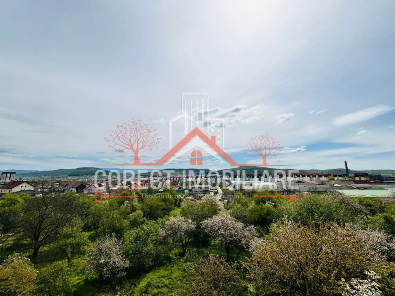 Apartament de vanzare cu 2 camere , cu vedere panoramica