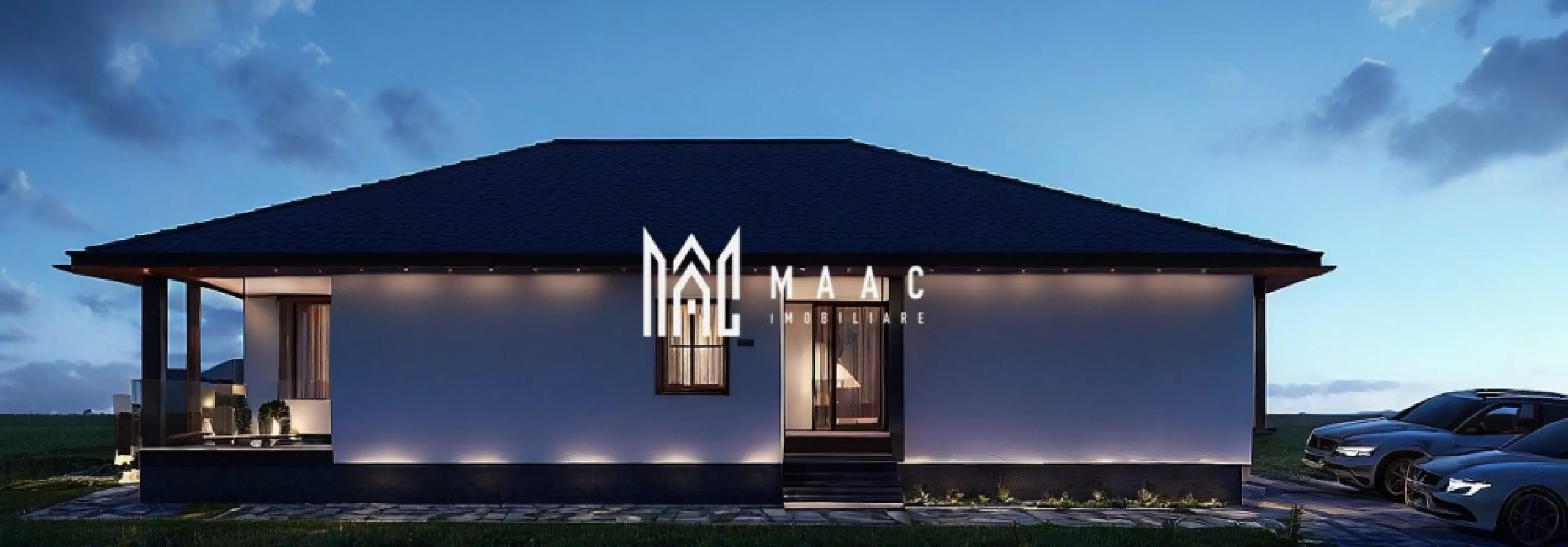 Casa pe un singur nivel | 500 mp teren | Selimbar - MAAC Imobiliare vă propune spre vânzare o casă individuală pe un singur nivel, cu 4 camere, situată în zona Tineretului din Șelimbăr, amplasată pe un teren de 500 mp, într-o zonă rezidențială apreciată pentru accesibilitate și dezvoltare continuă. Proprietatea oferă o compartimentare modernă și funcțională, ideală pentru o familie care își dorește confort și intimitate.

Locuința dispune de o suprafață utilă de 130 mp și o suprafață construită de 165 mp, la care se adaugă o terasă acoperită de 12 mp, perfectă pentru relaxare în aer liber.

Compartimentarea este eficient organizată:
-3 dormitoare decomandate, cu suprafețe cuprinse între 13 și 16 mp, dintre care unul beneficiază de baie proprie
-living open space cu bucătăria, în suprafață de 50 mp
-spațiu tehnic de 6 mp
-2 intrări
-terasă acoperită de 12 mp

Imobilul se predă la stadiul de roșu, fiind dotat cu geamuri termopan și ambele uși de acces montate, oferind posibilitatea personalizării finisajelor interioare după preferințele viitorului proprietar.

Pentru mai multe detalii, vă rugăm să menționați CP2989039 la telefon.
