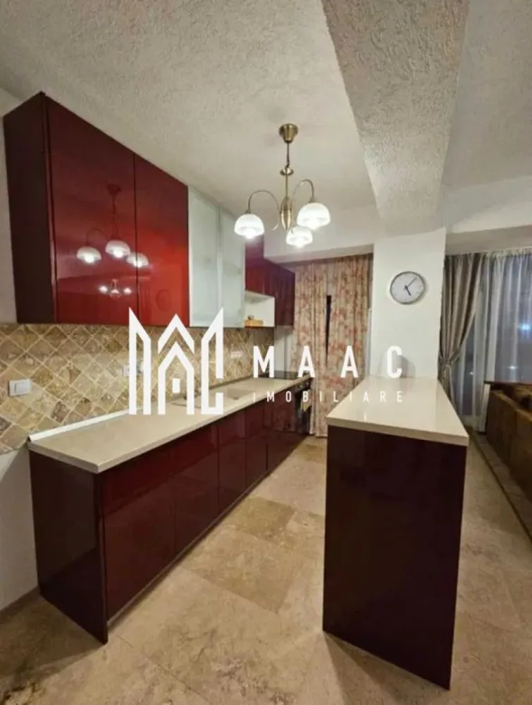 Apartament 2 camere | Modern | 60 MP | Balcon | Zona Dedeman - MAAC Imobiliare vă prezintă spre vânzare un apartament modern cu 2 camere, situat la etajul 7 al unui imobil amplasat în zona Dedeman, Doamna Stanca. Caracteristici: Apartament cu 2 camere, compartimentare semidecomandată. Suprafață utilă de 60 mp. Situat la etajul 7. Imobil construit în anul 2017. Compartimentare: Hol de intrare. Bucătărie open space cu living, complet mobilată, cu acces direct către balcon. Dormitor matrimonial amplu, cu ieșire pe balcon. Baie dotata cu cabina de dus. Stare și predare: Apartamentul se vinde mobilat complet sau parțial, în funcție de preferințele cumpărătorului. Locuință ideală pentru mutare imediată, fără investiții suplimentare. Localizare și avantaje În proximitate se regăsesc restaurante, centre comerciale și alte facilități urbane. Transport public ușor accesibil, cu legături rapide către toate zonele orașului. Pentru mai multe detalii precizati telefonic ca ati vazut anuntul cu ID: CP2884600