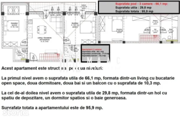 Apartament 4 Camere | 96 MPU | Cartierul Arhitecților