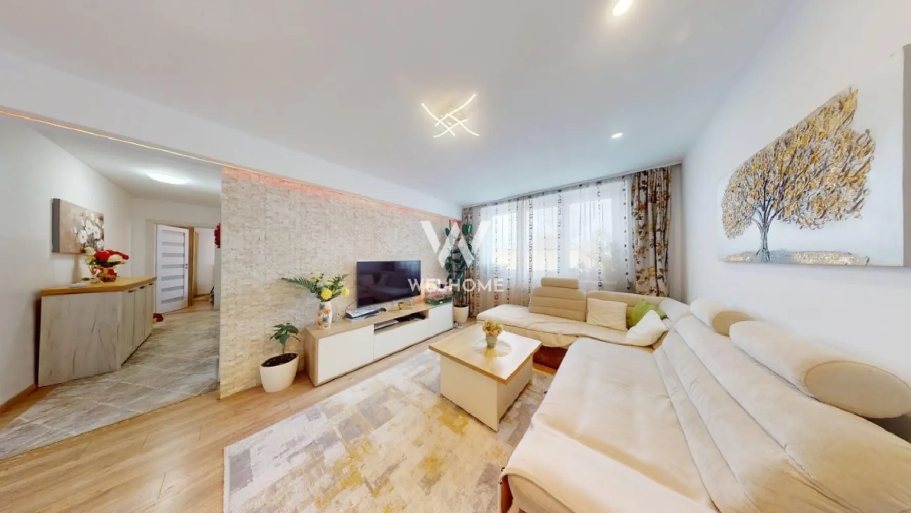 Apartament 3 camere renovat complet - Rahovei