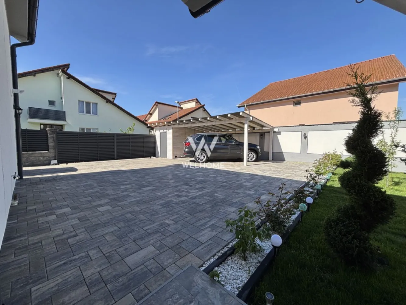 Casa individuala 6 camere, curte superba - zona Brana, Selimbar