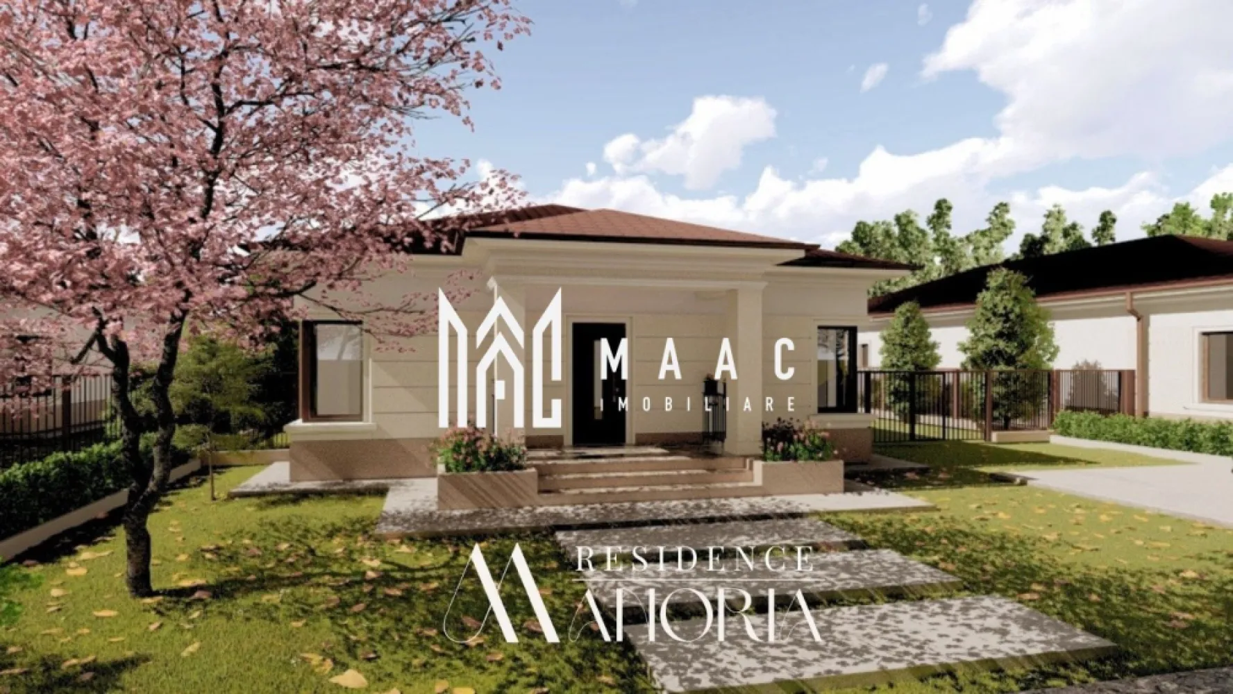 Case de vânzare la cheie - MAAC IMOBILIARE va propune spre vanzare casa de vanzare la cheie 
Residense Manoria este un Residense boutigue formata din doar 6 case individuale, adresat celor care îsi doresc spatiu, liniste si intimitate, departe de aglomeratia ansamblurilor mari. 
Pozitia este unul din din punctele forte, te bucuri de confortul unei case într-o zonă linistita sigură, dar in acelasi timp bine conectată la oras. 
Casele sunt pe parter cu o suprafata utilă de 170 mp, bine compartimente pentru viata de zi cu zi: living generos, bucătărie, 2 băi, dormitor matrimonial, dresing-uri, cameră tehnică, completate de curti private mari. 
Sunt disponibile două variante: 3 camere (2 dormitoare + living) teren 500 mp. 4 camere ( 3 dormitoare + living) teren 700 mp.
 Constructia este realizată cu materiale de calitate si atenție la detalii.
 Izolație exterioară cu vata bazaltica
 Fațada cu piatră naturală + elemente decorative ( ancadramente, panouri decorative, bagaje si cornișe) 
 Tâmplărie Salamander cu geam tripan 4 anotimpuri. 
 Acoperiș Bilka 0.5 mm 
Sistem de încălzire:
 -încălzire in pardoseala cu pompă de căldură. 
 -eficientă ridicata si costuri reduse. 
 instalație electrică moderna cu aparatura Schneider. 
Se poate oferii si consultanta pentru amenajarea interioară astfel încât fiecare locuință să fie adaptata stilului viitorului proprietar 
Casele se vând la cheie.
pentru a programa o vizionare specificati ID CP3040753