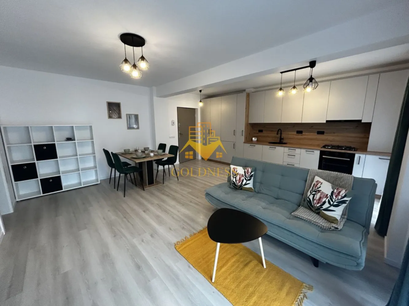 2 camere open space,Parcare, Modern, Zona Porii, Lidl, Floresti