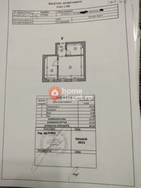 Garsonieră de vânzare în Sector 5, lângă Târgul Pucheni