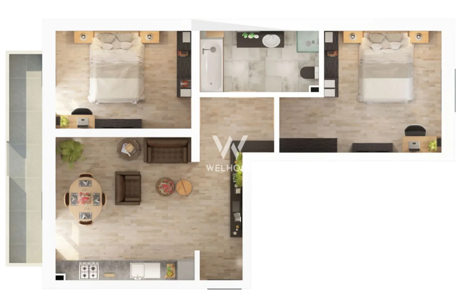 Apartament 3 camere gradina 47 mp Piata Rahovei, Dedeman - Apartament cu 3 camere de vanzare, Doamna Stanca, Sibiu - Locatie superba, langa Piata Rahovei, Dedeman, Lidl, Mega Image - Proiect nou format din 8 blocuri, cu 236 apartamente cu 2 si 3 camere, - Bloc modern cu un regim de inaltime P+3. - Suprafata utila: 61.2 mp + balcon de 7.8 mp - Gradina 46 mp - Compartimentare practica: 2 dormitoare, living cu bucatarie deschisa cu iesire in balcon, hol si o baie cu geam. - Apartamentele se vand la stadiul de alb. Optional se pot finisa la cererea clientului. - Predare la exterior LA CHEIE: scarile blocului la cheie, balcoanele placate cu gresie, izolatie exterioara, fatada blocului facuta, alei si spatii verzi, loc de joaca. - 1 loc de parcare inclus in pret - Contra cost apartamentele se pot preda la cheie. - Se accepta credit ipotecar - avans minim 15% PRET: 130.000 Euro - Tva inclus Cosmin-0743292794