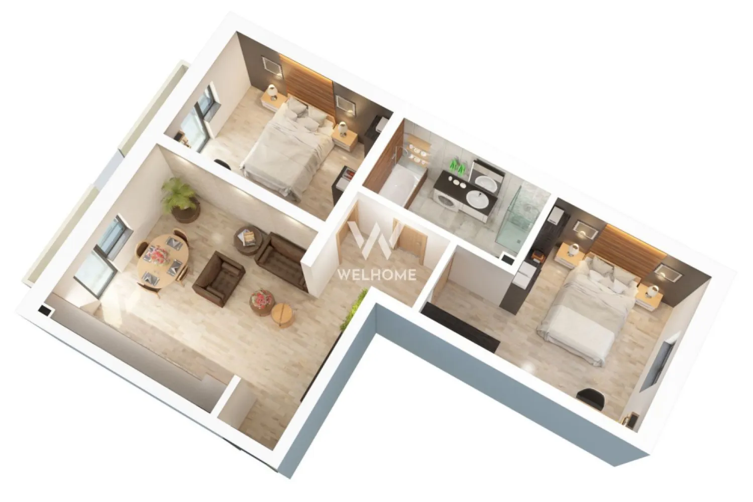 Apartament 3 camere gradina 47 mp Piata Rahovei, Dedeman - Apartament cu 3 camere de vanzare, Doamna Stanca, Sibiu - Locatie superba, langa Piata Rahovei, Dedeman, Lidl, Mega Image - Proiect nou format din 8 blocuri, cu 236 apartamente cu 2 si 3 camere, - Bloc modern cu un regim de inaltime P+3. - Suprafata utila: 61.2 mp + balcon de 7.8 mp - Gradina 46 mp - Compartimentare practica: 2 dormitoare, living cu bucatarie deschisa cu iesire in balcon, hol si o baie cu geam. - Apartamentele se vand la stadiul de alb. Optional se pot finisa la cererea clientului. - Predare la exterior LA CHEIE: scarile blocului la cheie, balcoanele placate cu gresie, izolatie exterioara, fatada blocului facuta, alei si spatii verzi, loc de joaca. - 1 loc de parcare inclus in pret - Contra cost apartamentele se pot preda la cheie. - Se accepta credit ipotecar - avans minim 15% PRET: 130.000 Euro - Tva inclus Cosmin-0743292794