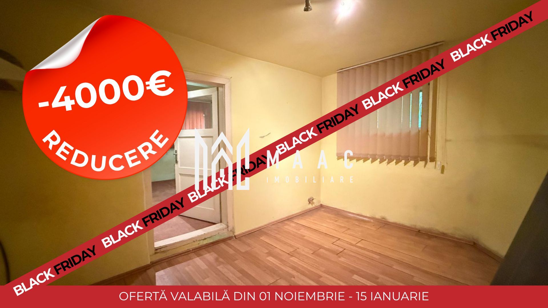 BLACK FRIDAY Apartament 2 camere | Investitie | Ultracentral