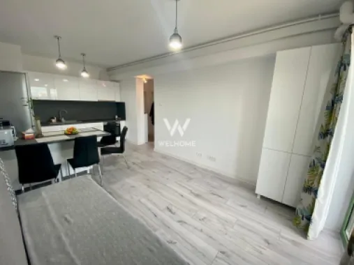 Apartament modern 2 camere, mobilat complet, balcon si parcare