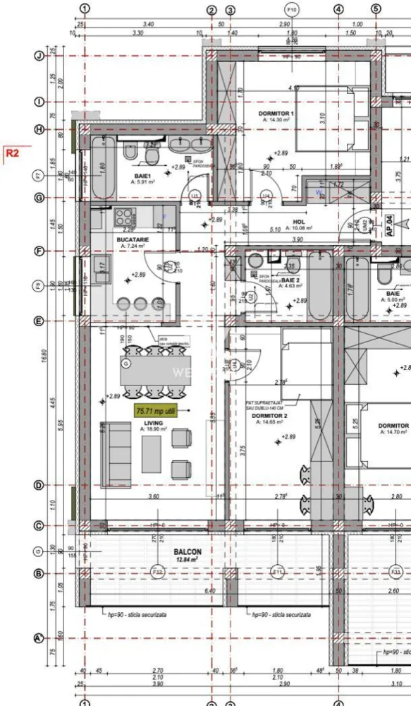 Apartament modern 3 camere - Cristian Sibiu