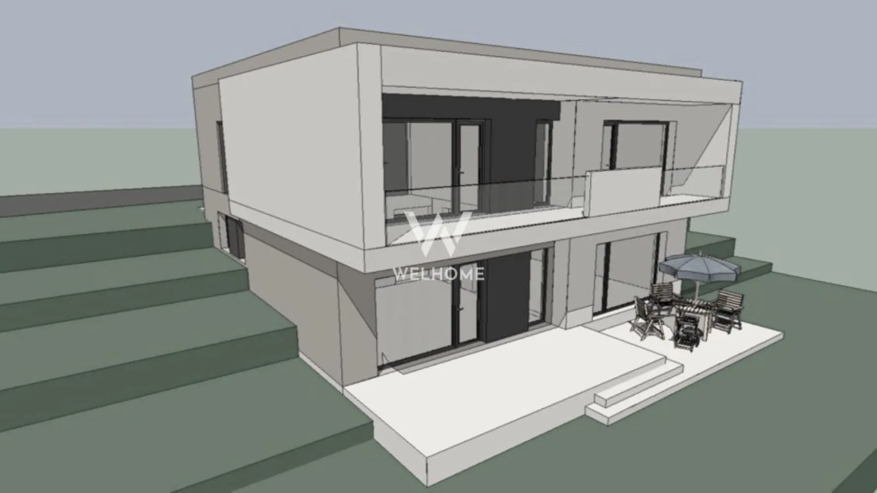 Casa mare cu garaj si teren 790 mp - Casa NOUA