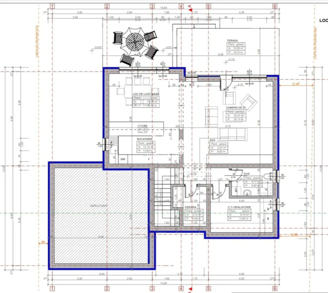Casa mare cu garaj si teren 790 mp - Casa NOUA