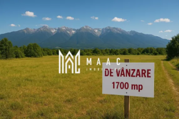 Teren 1.700 mp | Vedere panoramică| Porumbacu de Jos