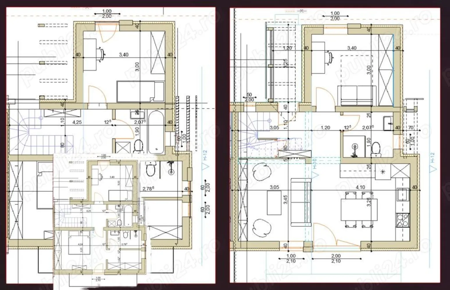 Casa tip Duplex pe drumul Odoreu - Casă tip duplex de vânzare intrare în Odoreu Se vinde casă tip duplex, construită cu pereți dubli, situată la intrarea în Odoreu, într-o zonă în dezvoltare. Casa este la stadiul de roșu cu acoperiș în curs de montare Suprafață utilă:120 mp Teren aferent: 350 mp Posibilitate garaj dublu Imobilul se vinde la stadiul de semifinisat, cu predare finală în septembrie 2026. Dotări și caracteristici: încălzire în pardoseală instalații electrice și sanitare trase pe poziție toate utilitățile vor fi disponibile curte amenajată cu gazon, arbuști ornamentali și irigație design modern cu piatră, sticlă și lemn stratificat Preț: 125.000 euro Telefon: Flexibilitate la plata accept variante auto. #casa #casadevanzaresatumare #duplex #odoreu #imobiliare #casanoua #proiectrezidential #investitie