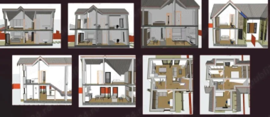 Casa tip Duplex pe drumul Odoreu