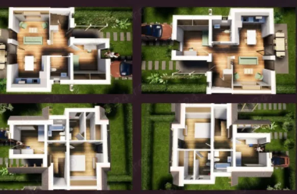 Casa tip Duplex pe drumul Odoreu