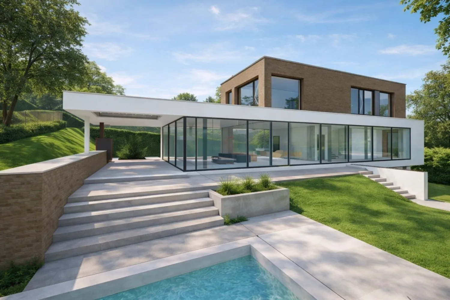 Vând teren în Salicea cu Autorizației de Construire - Vând teren intravilan în Salicea, cu autorizație de construire casa, cu o suprafață utilă de 269 mp, proiect piscina cu o suprafață de 49 mp. Regimul de înălțime este de D+P+1E. Frontul terenului este de aprox 30 m. - Garaj cu 2 locuri de parcare + 2 locuri de parcare în curte. - Demisol: garaj 47.29 mp, spațiu tehnic 16.63 mp, hol 2.41 mp - Parter: Living, bucatarie, loc de luat masa 64.72 mp, chicineta 5 mp, baie 3 mp, casa de scara 7.69 mp, dormitor 1 - 29 mp, baie dormitor 1 - 4.83 mp, hol întrare 28 mp - Etaj - hol 9 mp, spălătorie 8 mp, dormitor 2 - 14 mp, baie dormitor 2 - 4.5 mp, dormitor 3 - 22 mp, baie dormitor 3 - 12 mp. Vând teren sau schimb cu apartament în Cluj-Napoca sau Floresti.