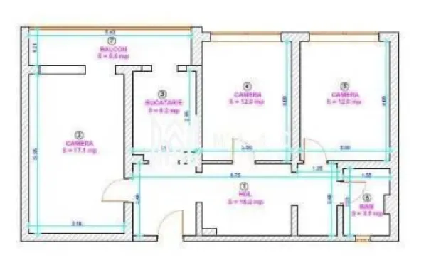 Apartament 3 camere | 70MPU | Mihai Viteazu