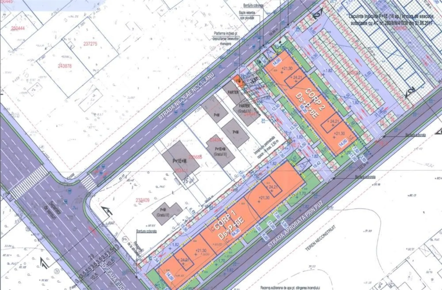 BRASADAS vinde 5600mp teren INTRAVILAN in STRAULESTI. - Agentia Imobiliara BRASADAS vinde 5600 mp. teren intravilan pentru constructii cu autorizatia de constructie in cartierul Straulesti. Www.brasadas.com.