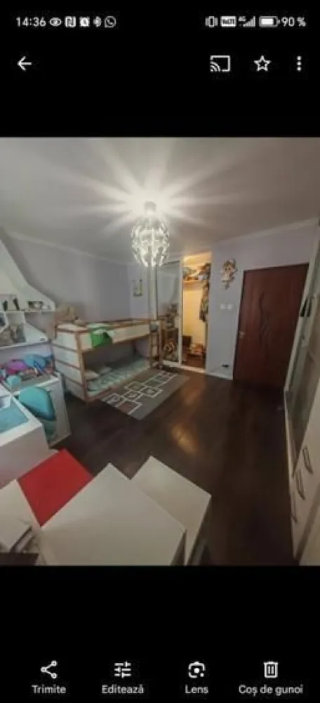 Apartament 3 camere Aviatiei Caramfil92mp+14mp demisol
