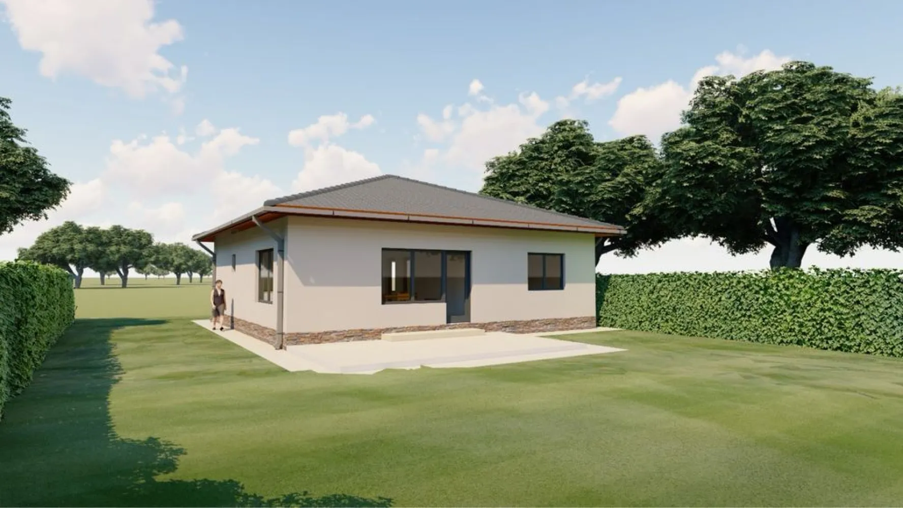 BRASADAS vinde casa NOUA 3 dormitoare 92mp MARTINESTI. - Agenția imobiliara BRASADAS vinde casa NOUA in suprafata de 92 m patrati utili compusa din 3 dormitoare 2 bai , living open space cu bucatarie, terasa,teren in suprafata de 4,5 ari cu toate utilitatile introduse apa , gaz canalizare, curent, casă semifinisata, geamuri termopan cu 3 sticle ,incalzire in pardoseală , situata în Martinesti calea Odoreului. www.brasadas.com.