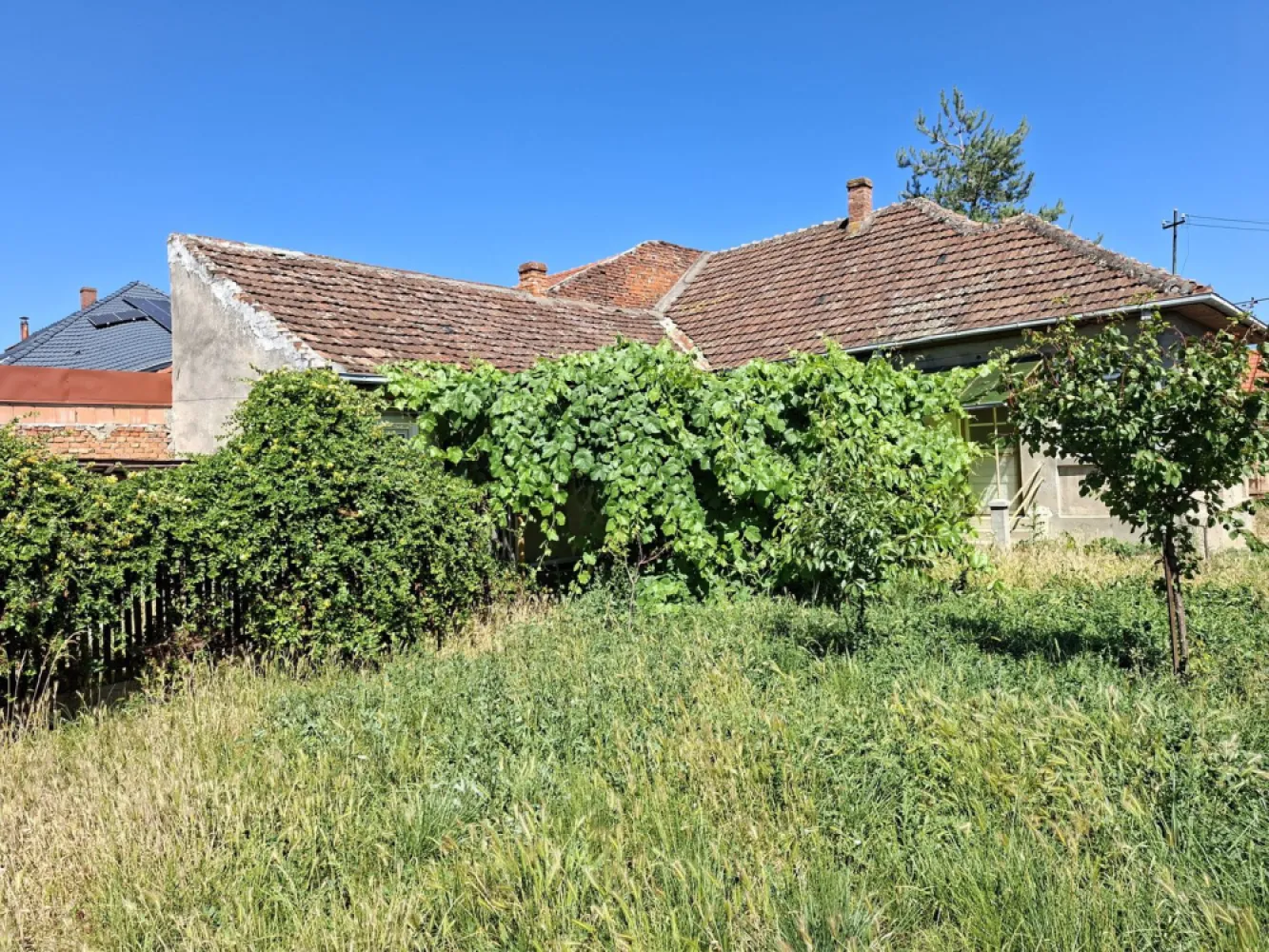BRASADAS vinde casa 3 cam cu teren 5 ari in 14 Mai. - Agenția imobiliara BRASADAS vinde casa individuala cu 3 camere și teren aferent de 500 mp in 14 Mai. Casa necesita renovare. www.brasadas.com.