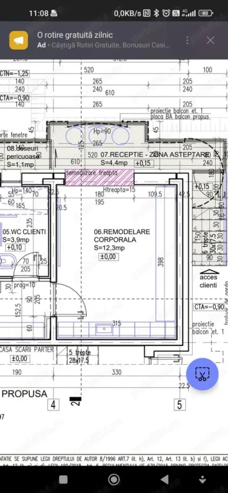 Proprietar închiriez spațiu comercial - Proprietar închiriez spațiu comercial în zona Nerva Traian pe strada Panait Cerna Nr 1 bl M 52 la parter. Intrarea se face separat prin exteriorul clădirii. Ideal pentru salon masaj dar și pentru alte activități. Detaliile legate de suprafață, intrare le găsiți în poză atașată. Persoana de contact Iulian.